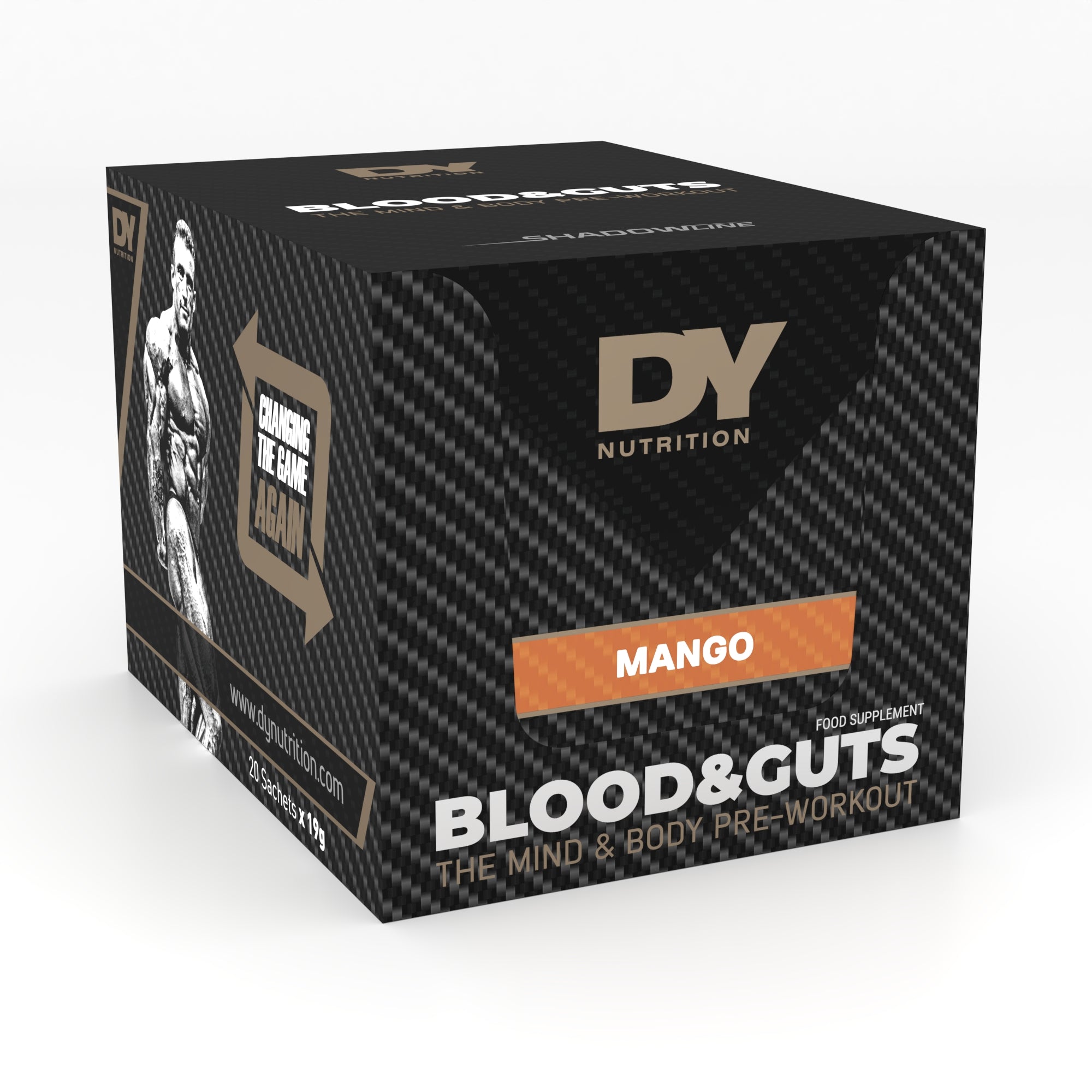 DY Nutrition luxury packaging