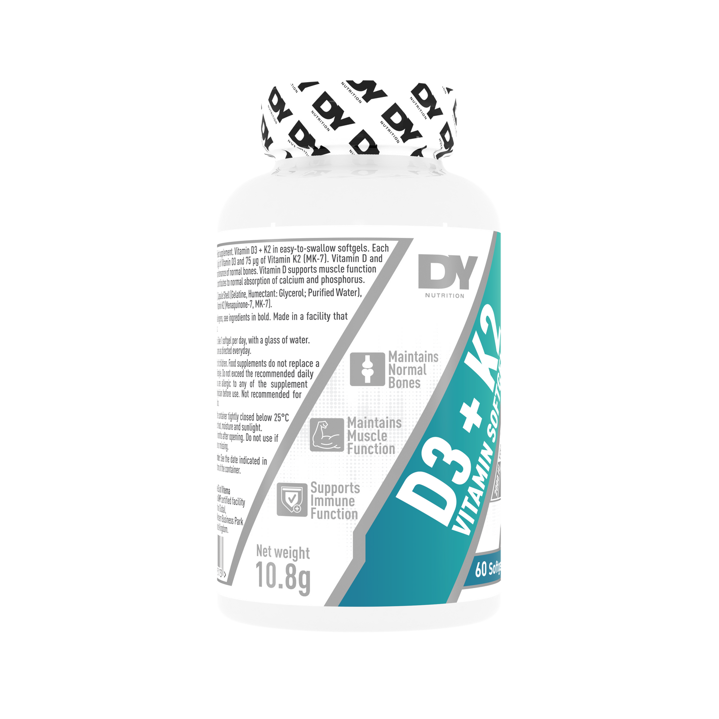 Vitamin D3 + K2 60 Softgels R101