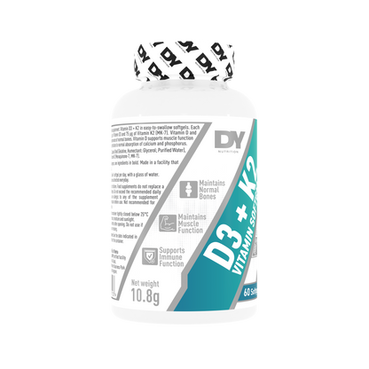 Vitamin D3 + K2 60 Softgels R101