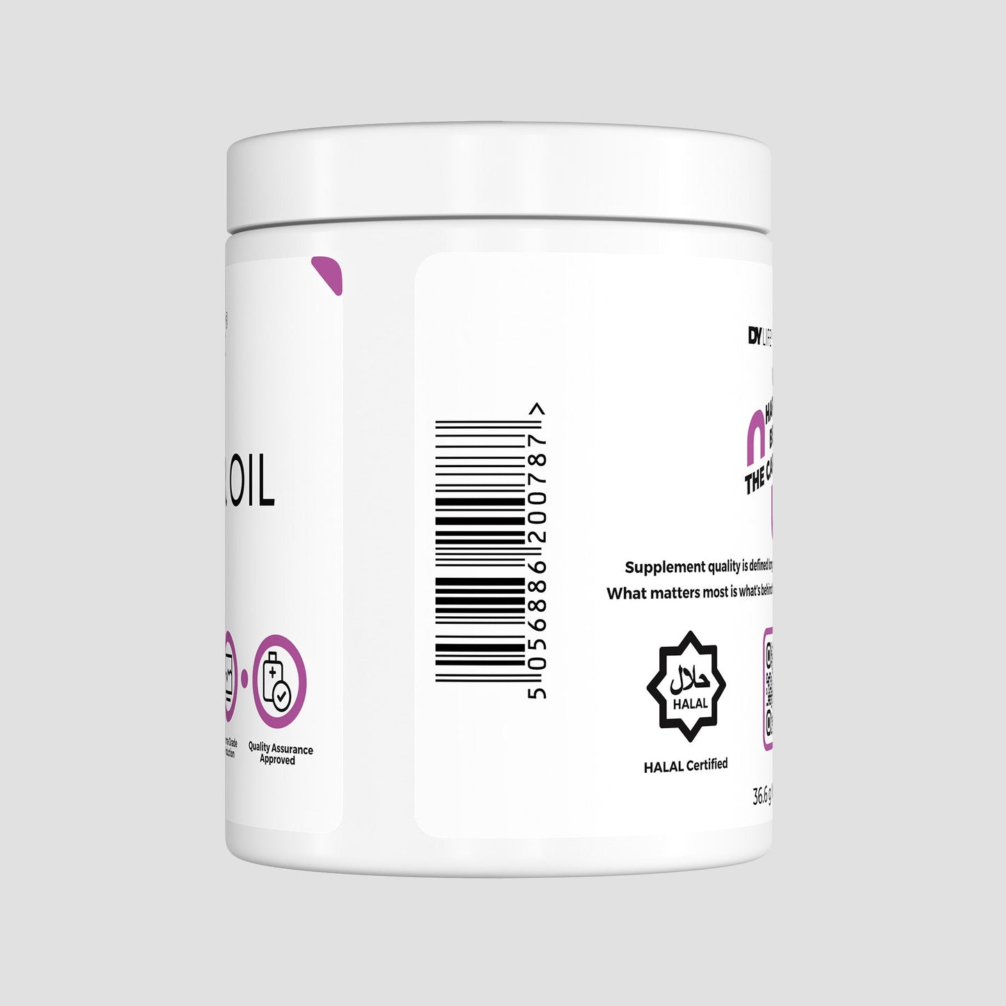 Cod Liver Oil DY Life, 60 Softgels, 60 Servings