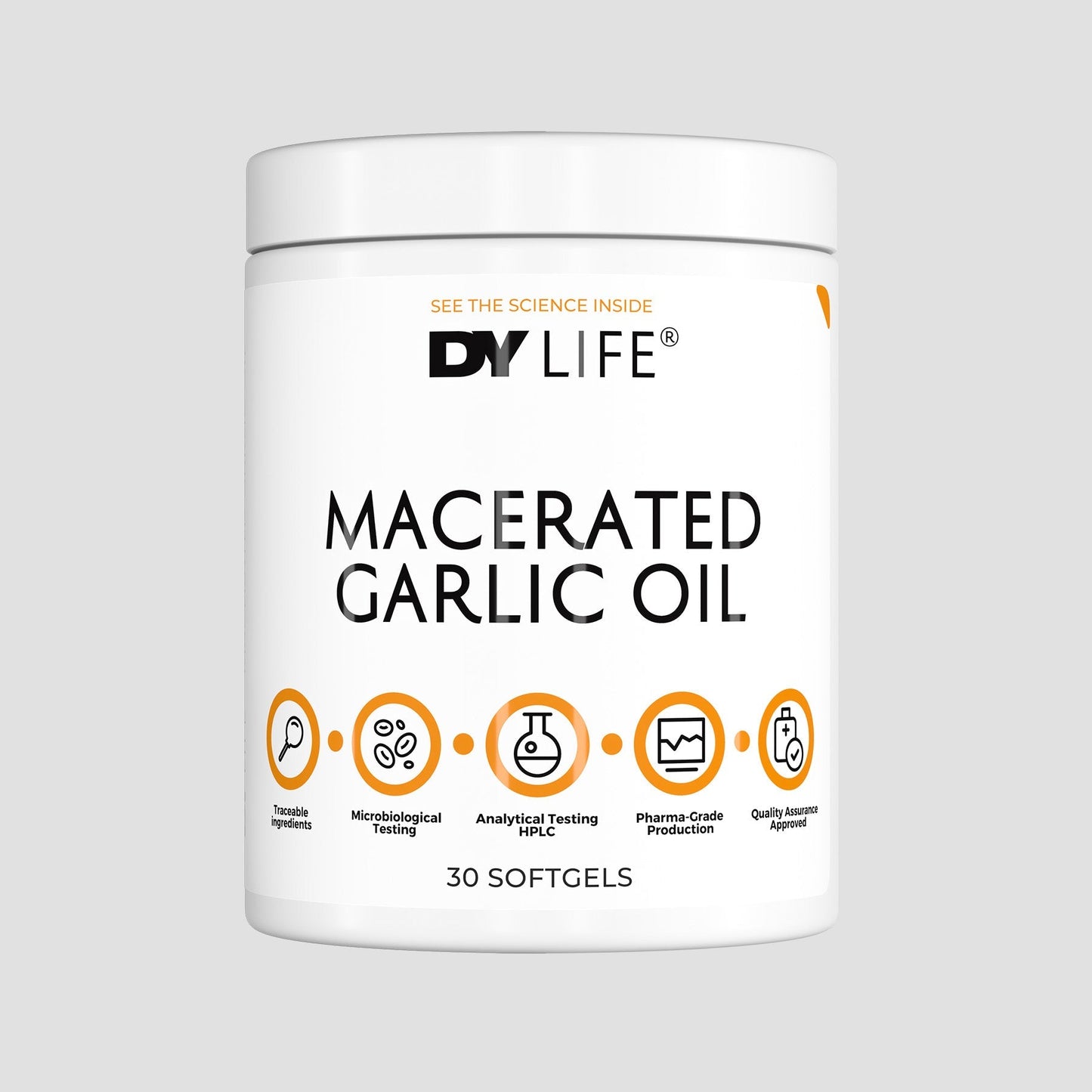 Macerated Garlic Oil DY Life, 30 Softgels, 30 Servings