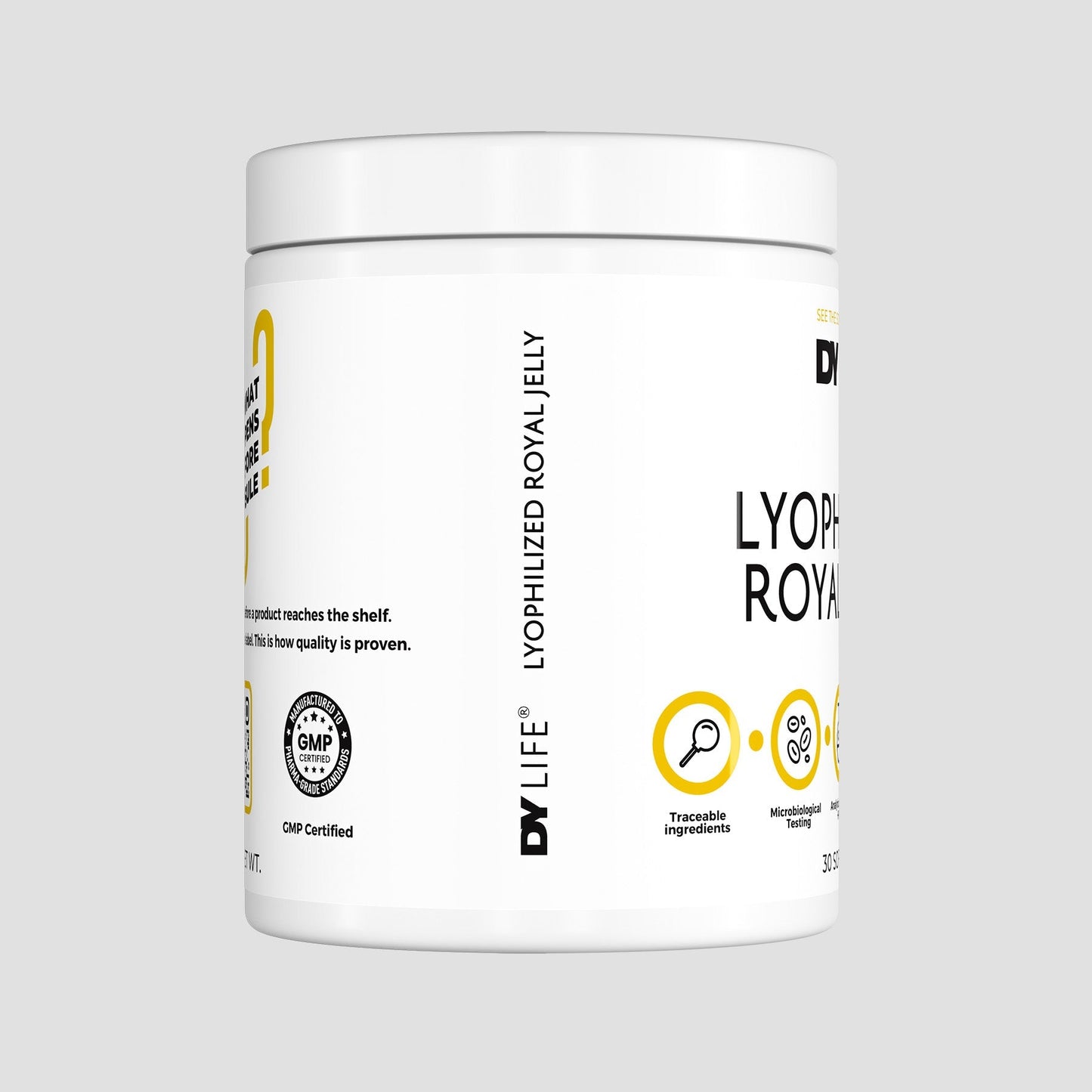 Lyophilized Royal Jelly DY Life, 30 Softgels, 30 Servings