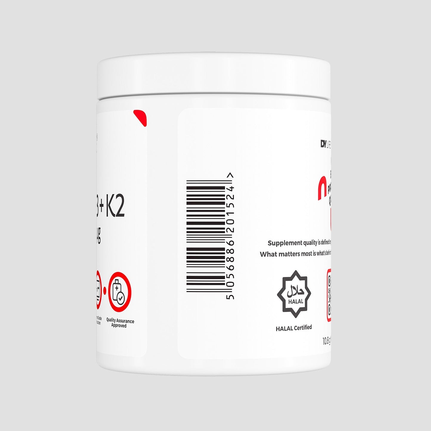 Vitamina D3+K2 2000IU + 75ug, 60 Softgels, 60 Servings
