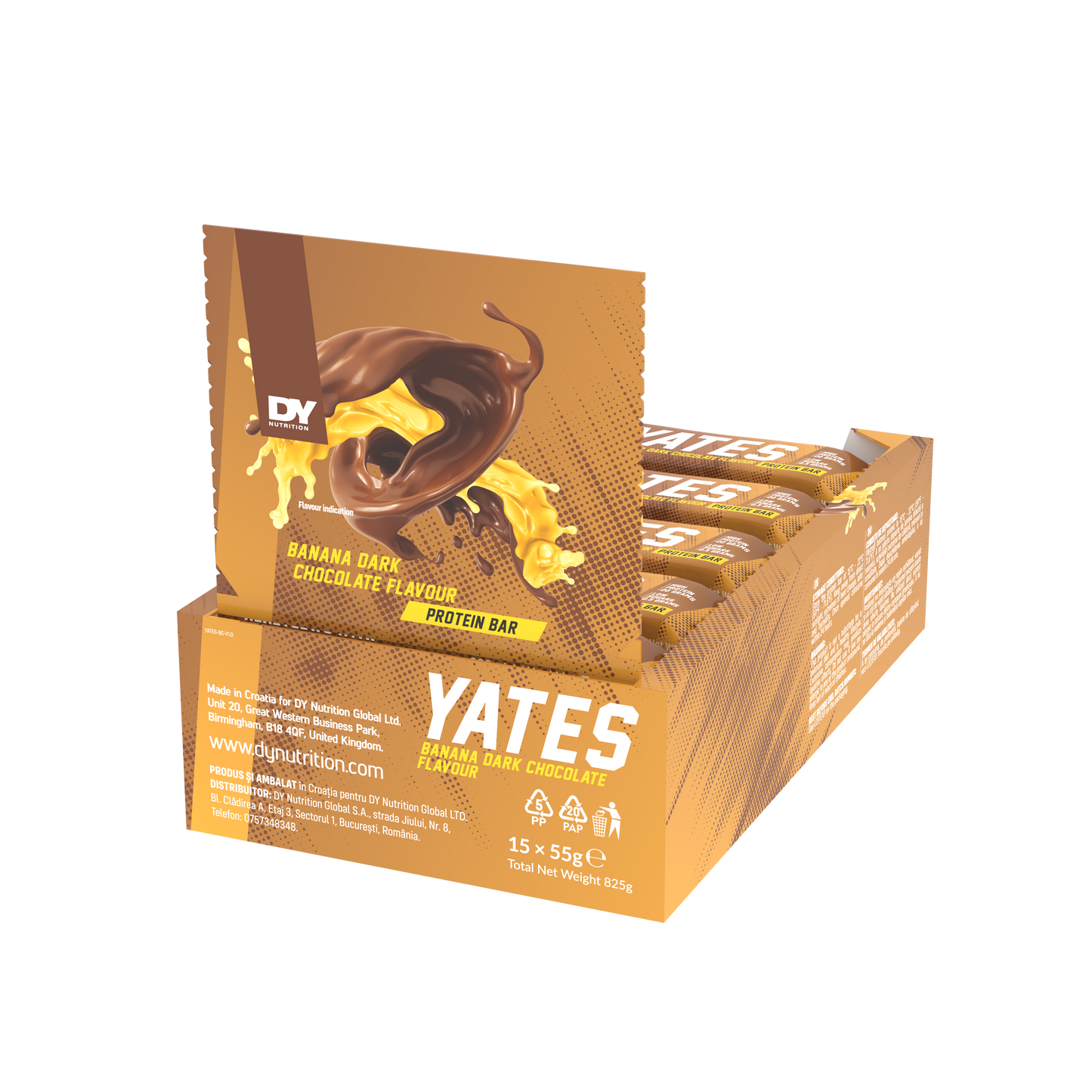 Yates Bar - Protein Bar - New Flavours - 15 Bars