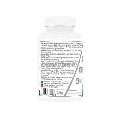 ZN MG B6 Complex, 60 capsules R101