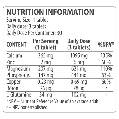 Ca-Zn-Mg tablets R101